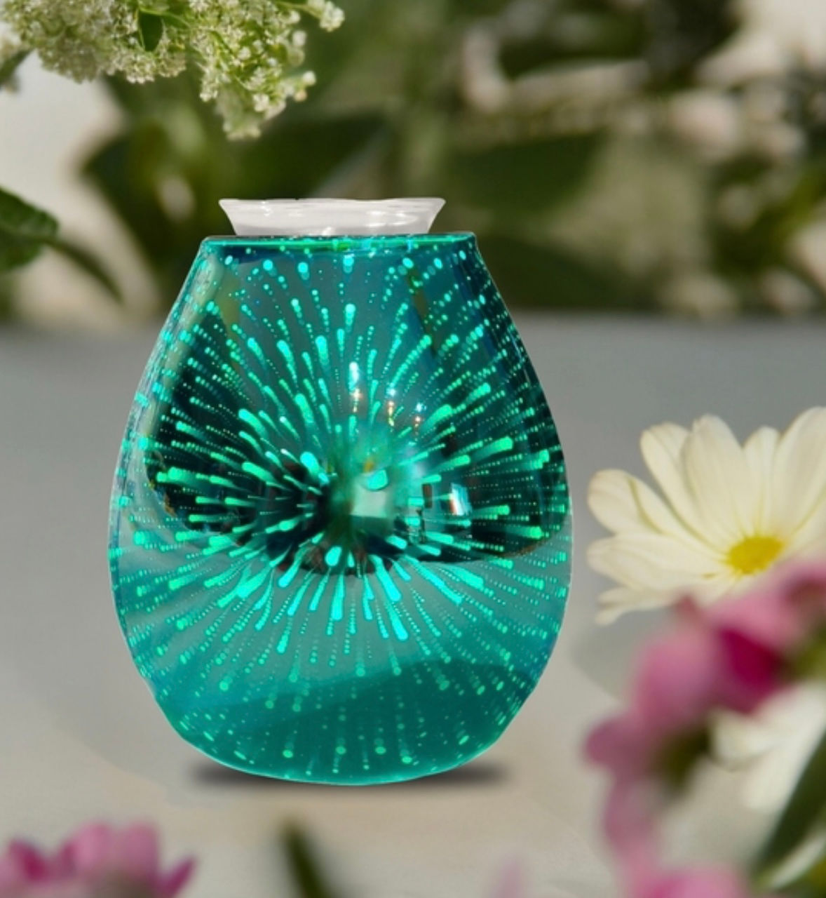 Brûle parfum électrique : ARC EN CIEL