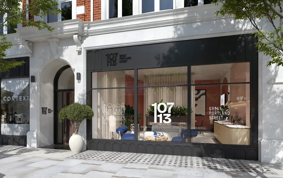 Exterior, 107-113 Great Portland Street, FitzroviaCo, Fitzrovia, Central London, Office Space To Let, Retail To Let