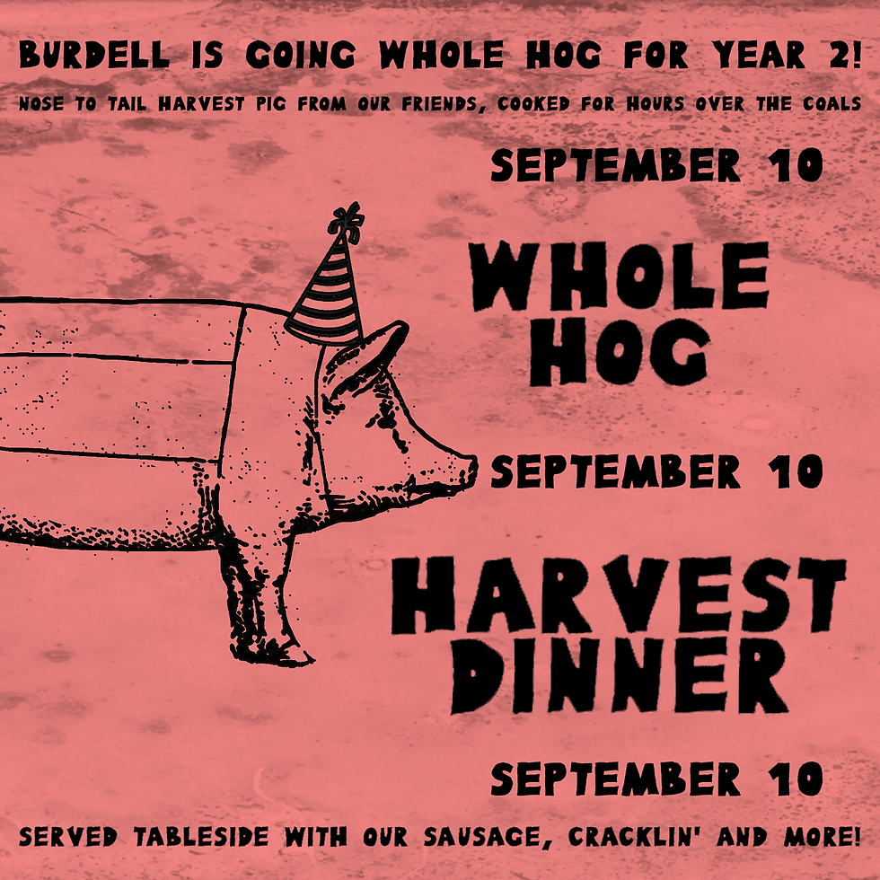 Our Second Anniversary Whole Hog Roast!