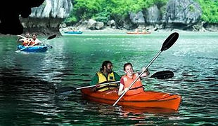 halong bay kayaking