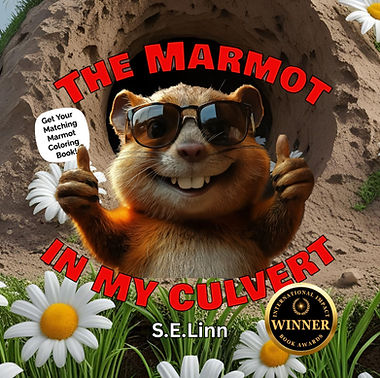 The Marmot in My Culvert book cover by S.E.Linn