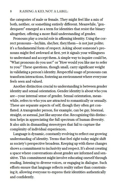Raising a Kid, Not a Label Page 5