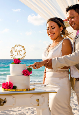 Cindy & Gustavo Destination Beach Wedding