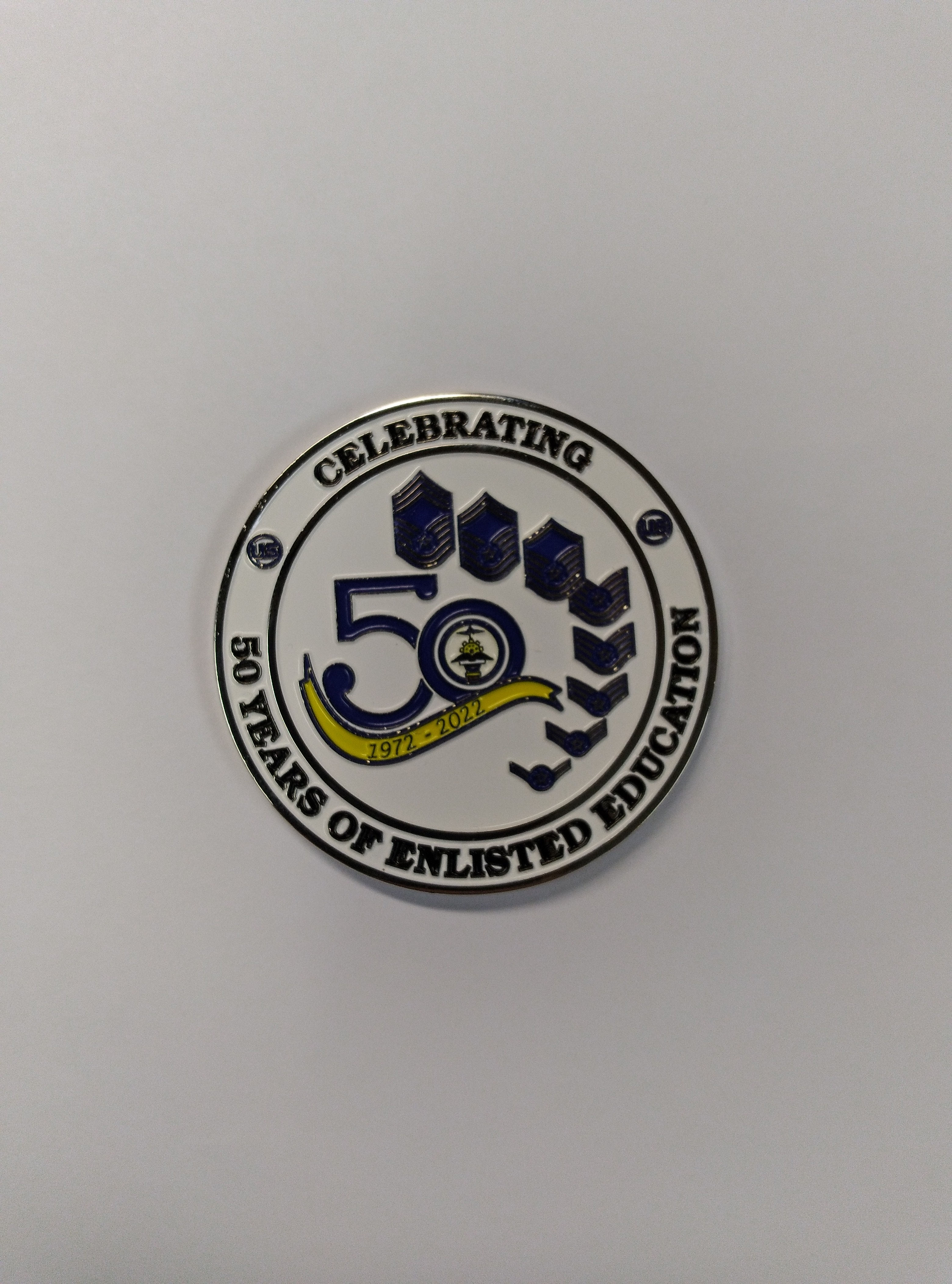 50th Anniversary CCAF Challenge Coin