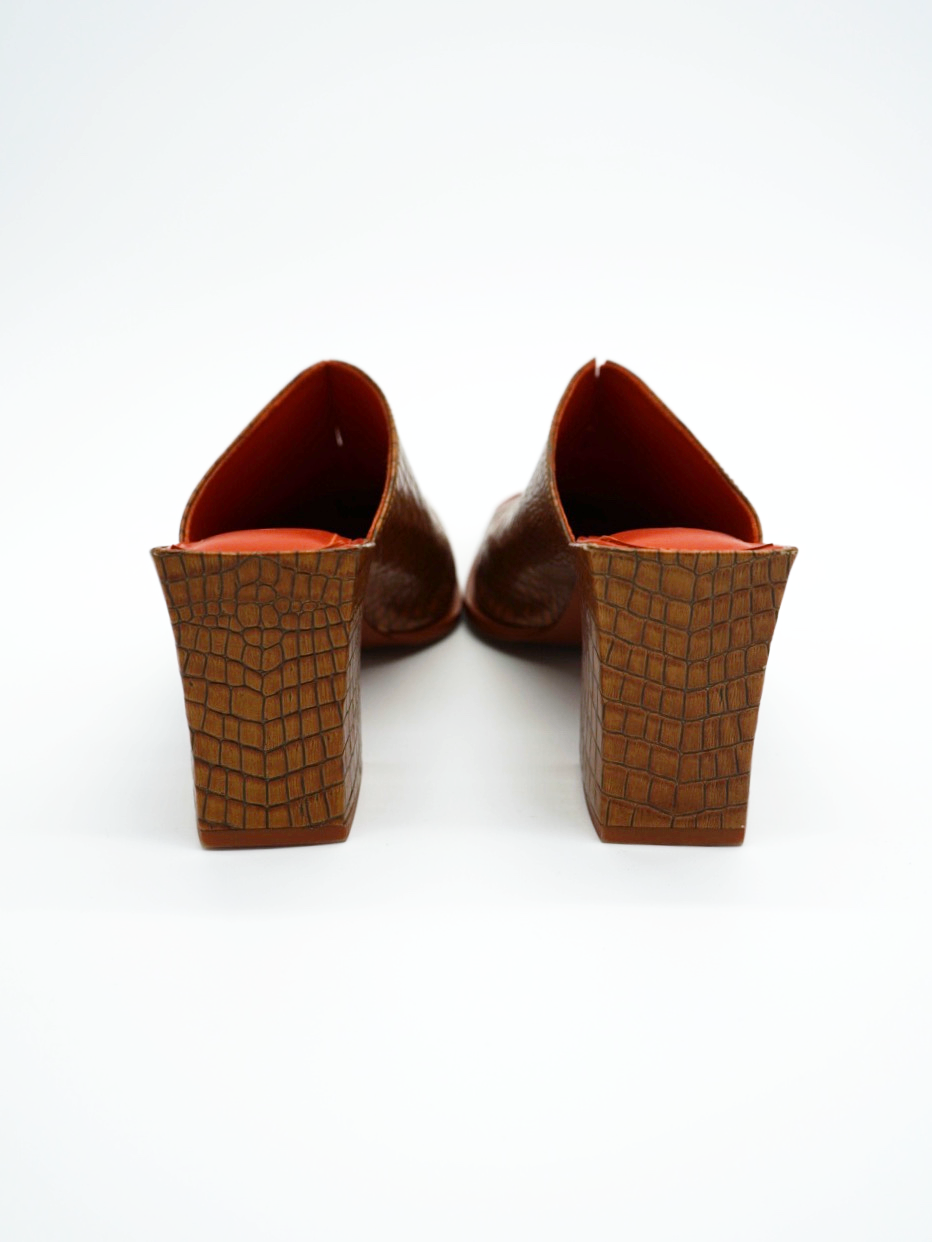 サムネイル： Slit Mule <Camel>