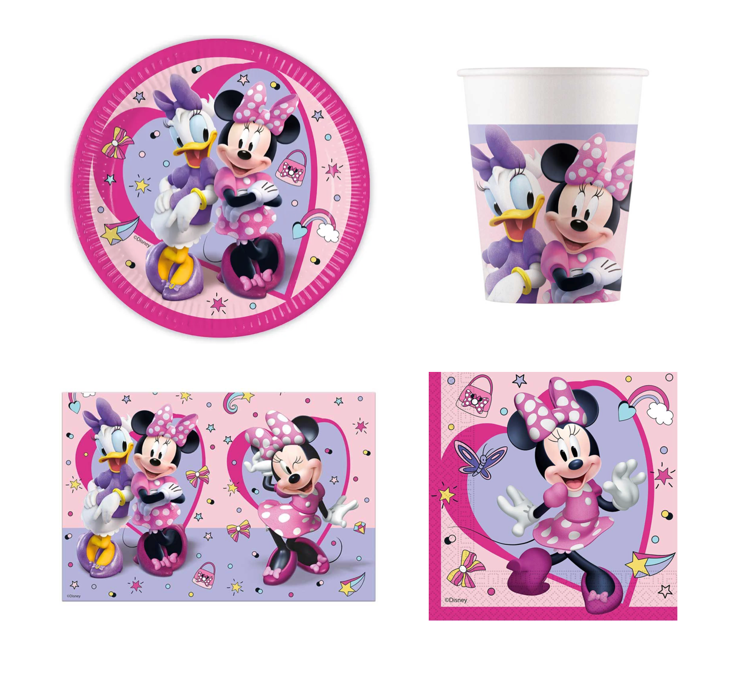 Minnie Mouse Party Pack (For 8)
