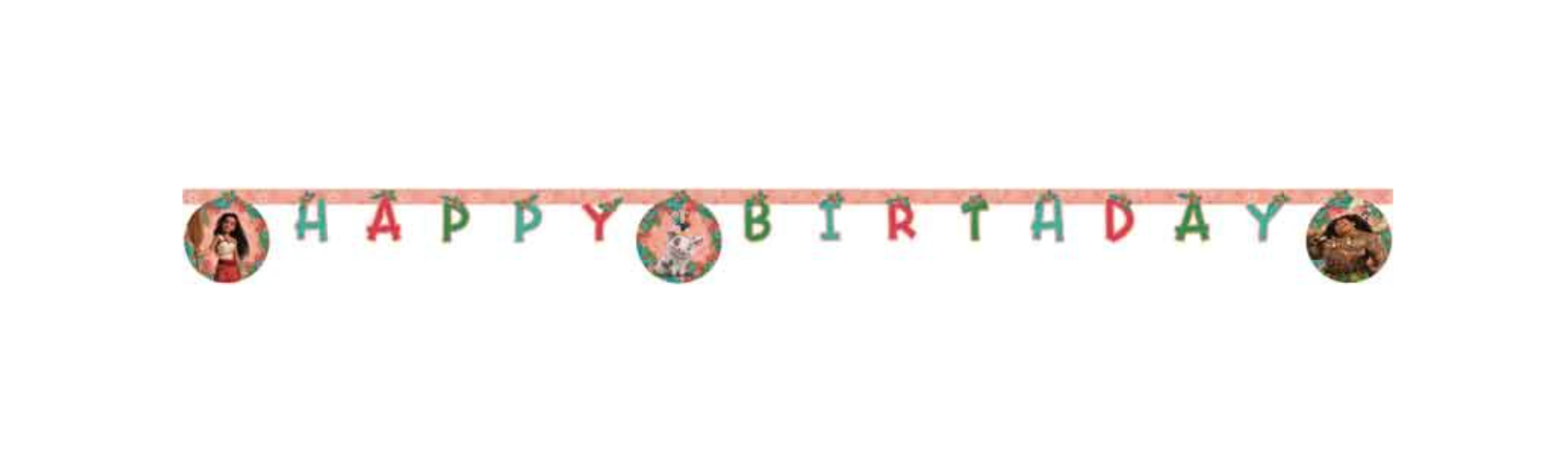 Disney Moana Birthday Banner (1 Pack)
