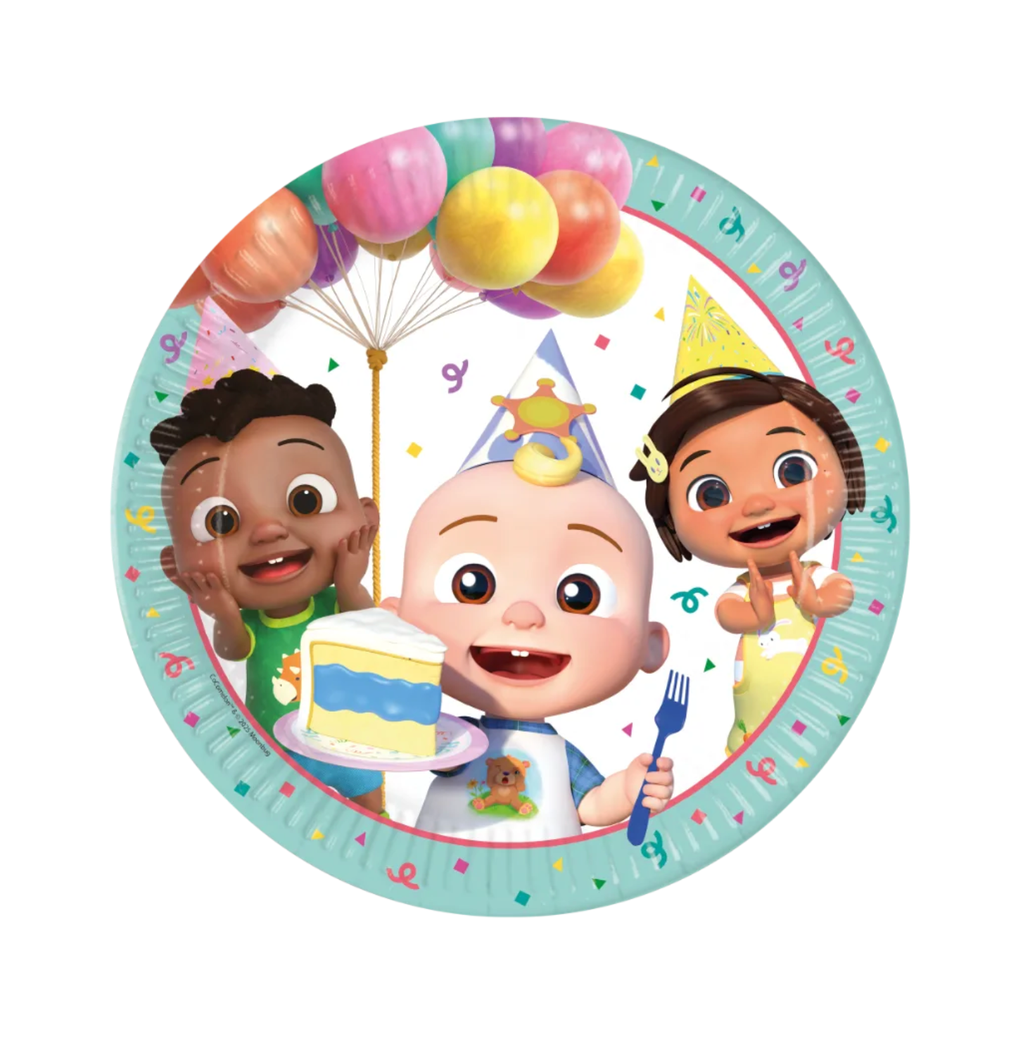 Cocomelon Party Plates (8 Pack)