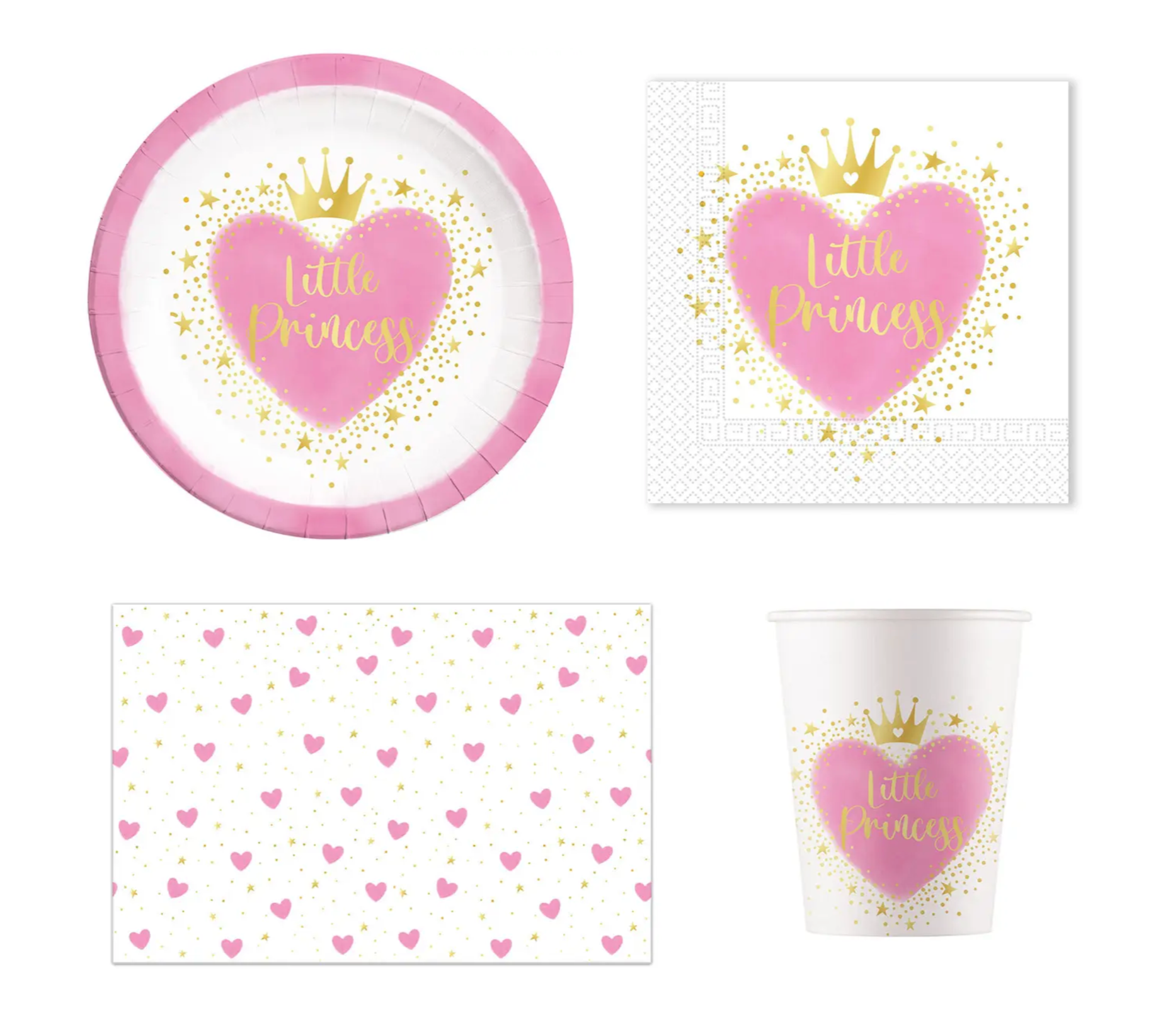 Little Princess Party Pack (For 8)