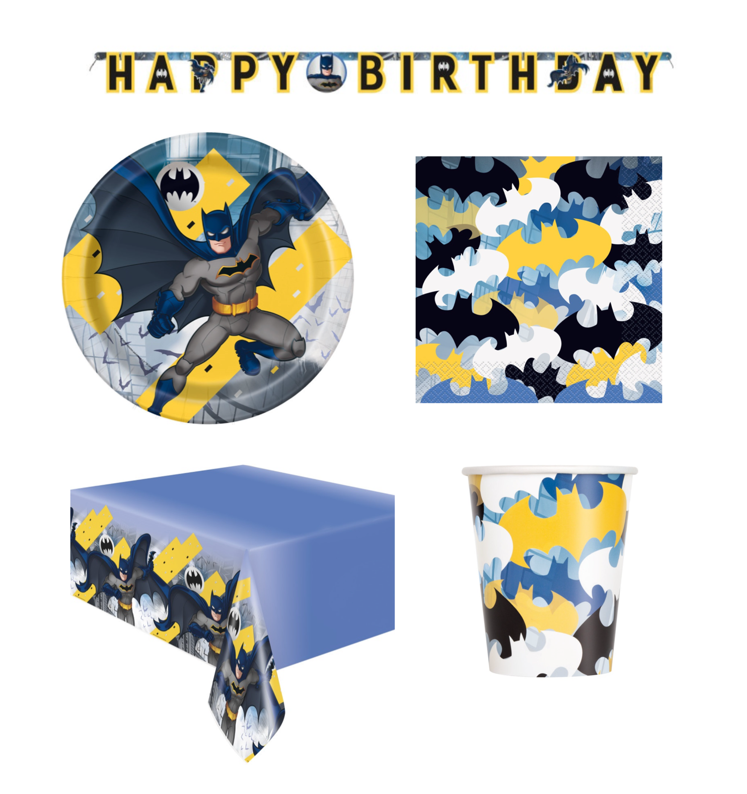 Batman Party Bundle (For 8)