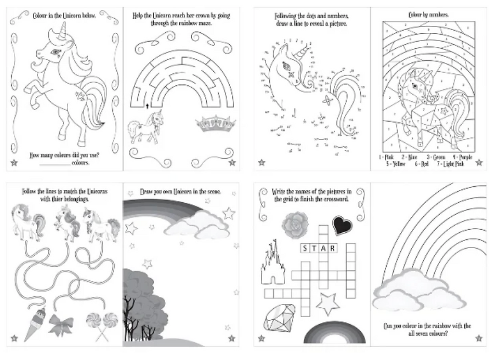 Thumbnail: Unicorn Puzzle Book