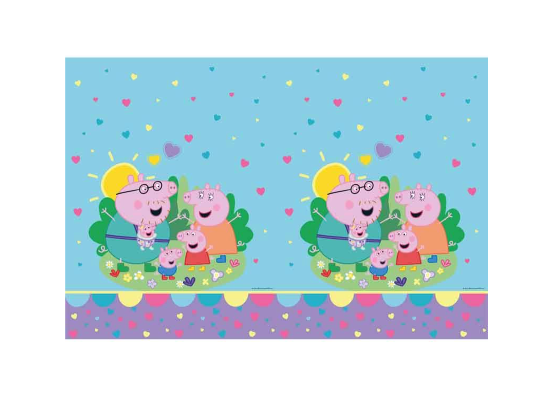 Peppa Pig Party Tablecover (1 Pack)