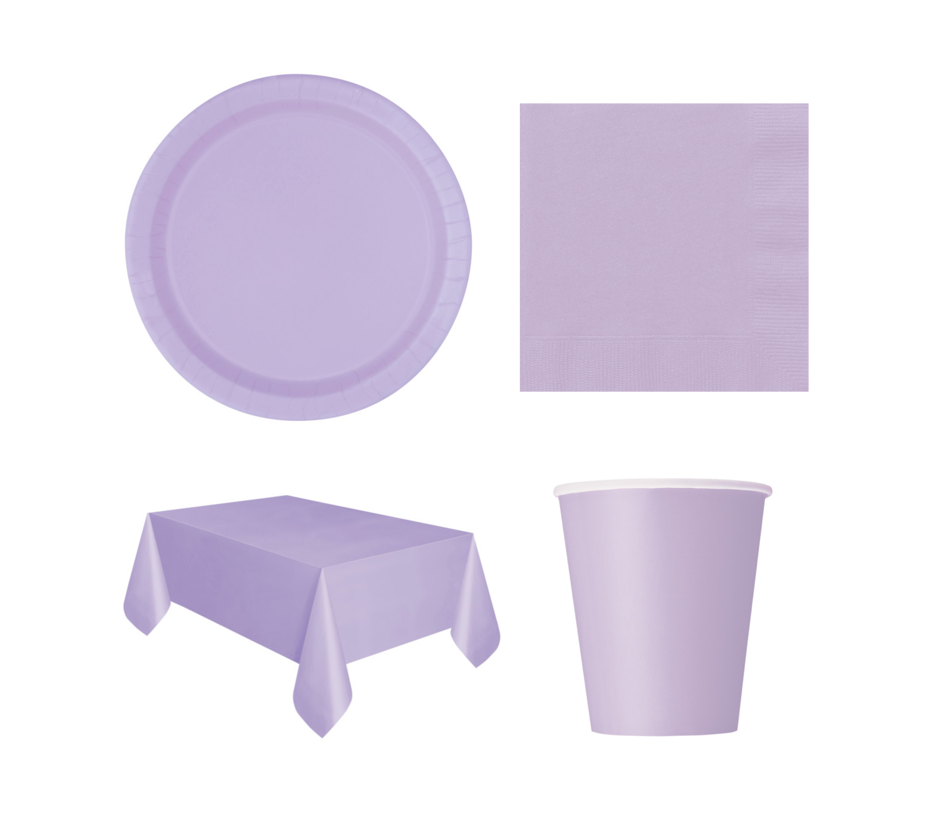 Light Purple Party Pack (For 14)