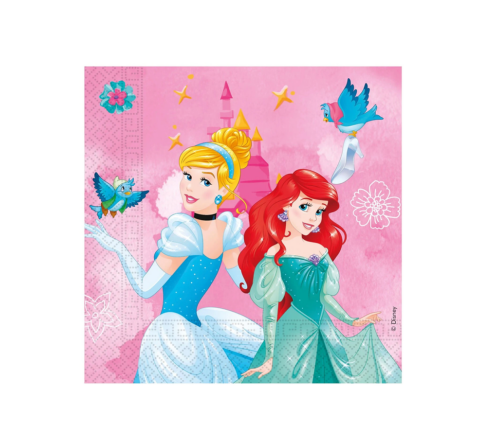Disney Princess Party Napkins (20 Pack)