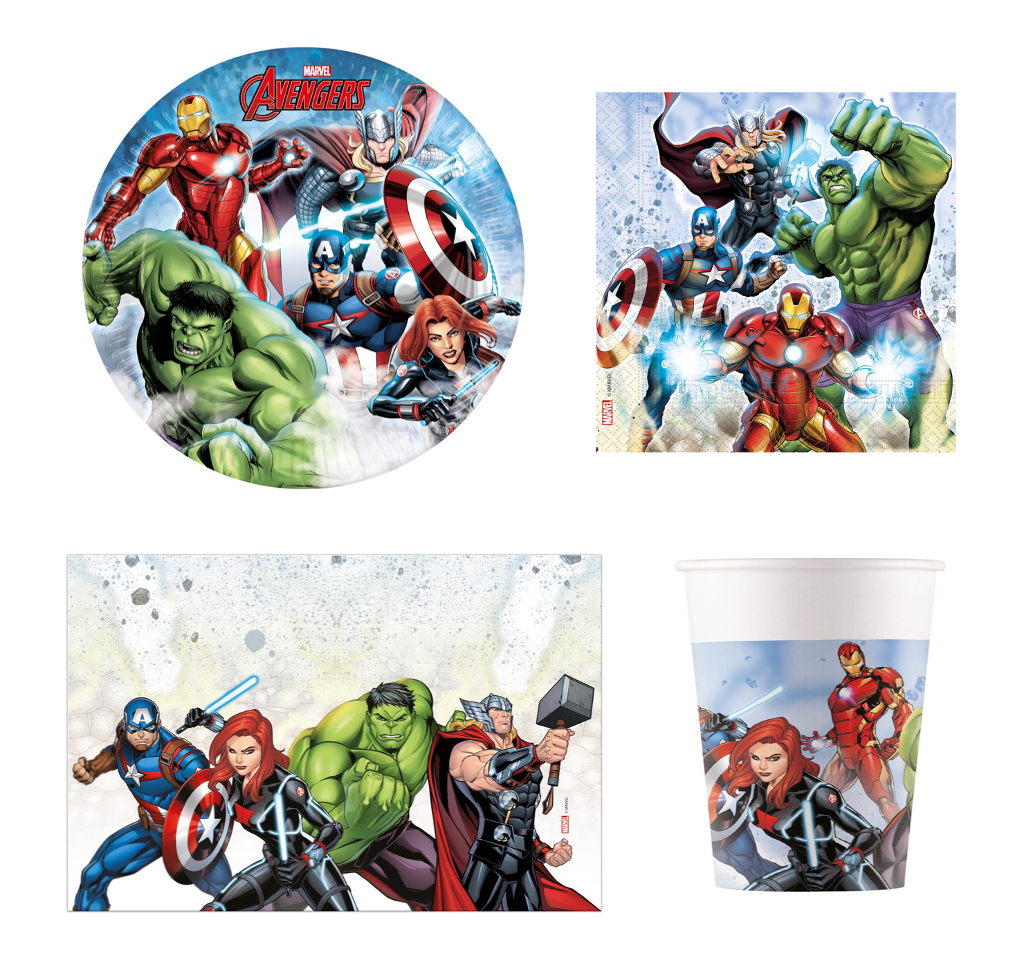 Avengers Party Pack (For 16)