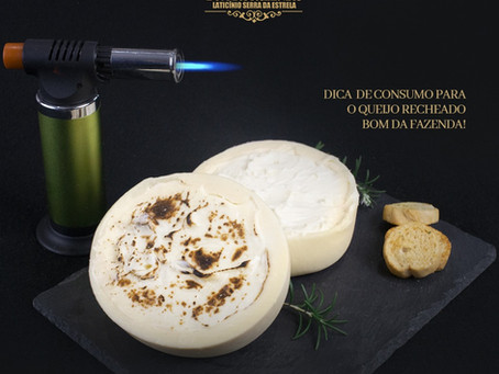 O Queijo Recheado Bom da Fazenda pode ser gratinado?