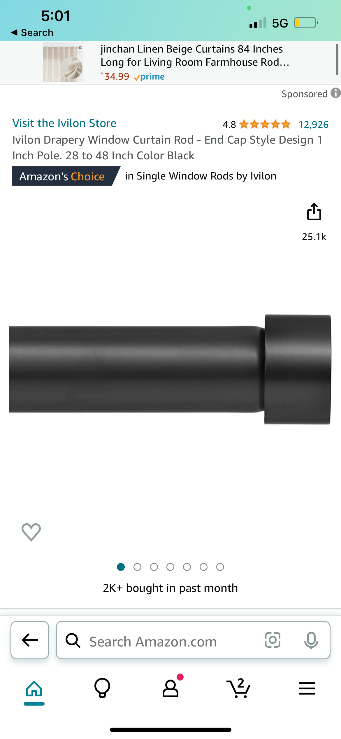 Curtain rod