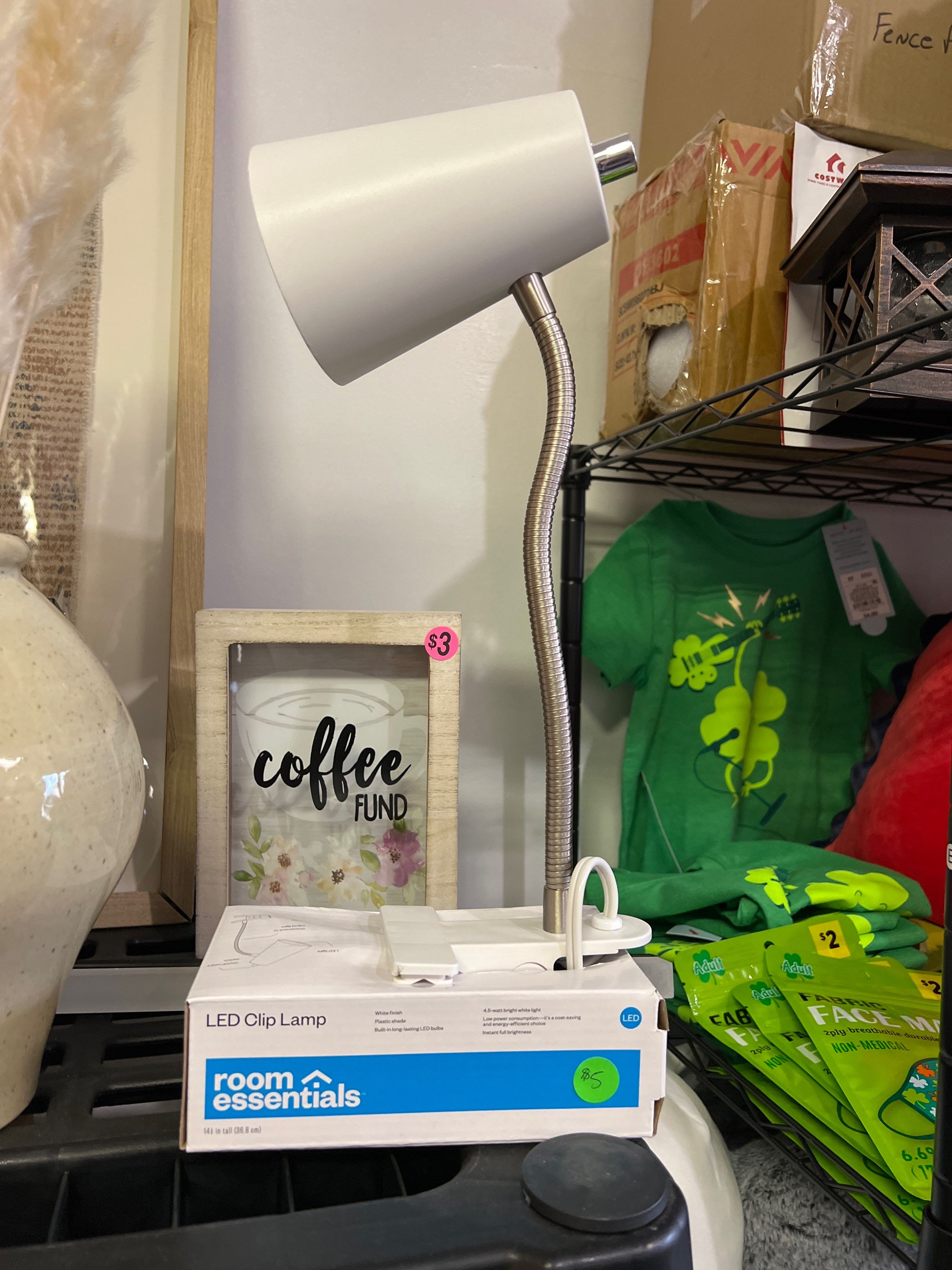 Led clip lamp
