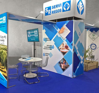 Stand modular Servi Riesgos