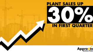 Plant sales up by 30% in first-quarter!