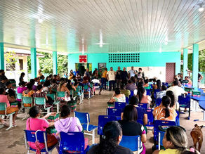 Jovens do Curiaú recebem formação em audiovisual em escola quilombola de Macapá