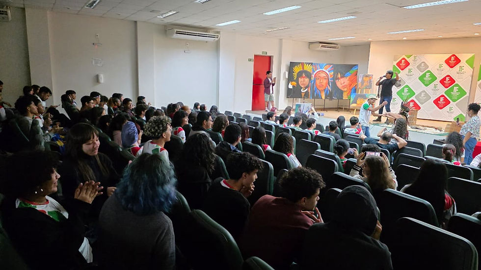 IFAP Santana celebra resistência indígena com recital cultural