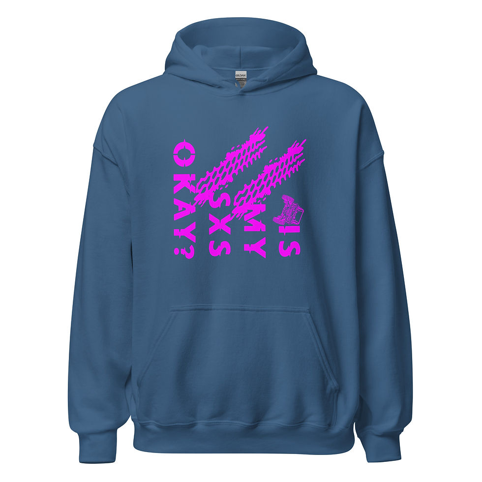 Thumbnail: SXS (Pink) Unisex Hoodie