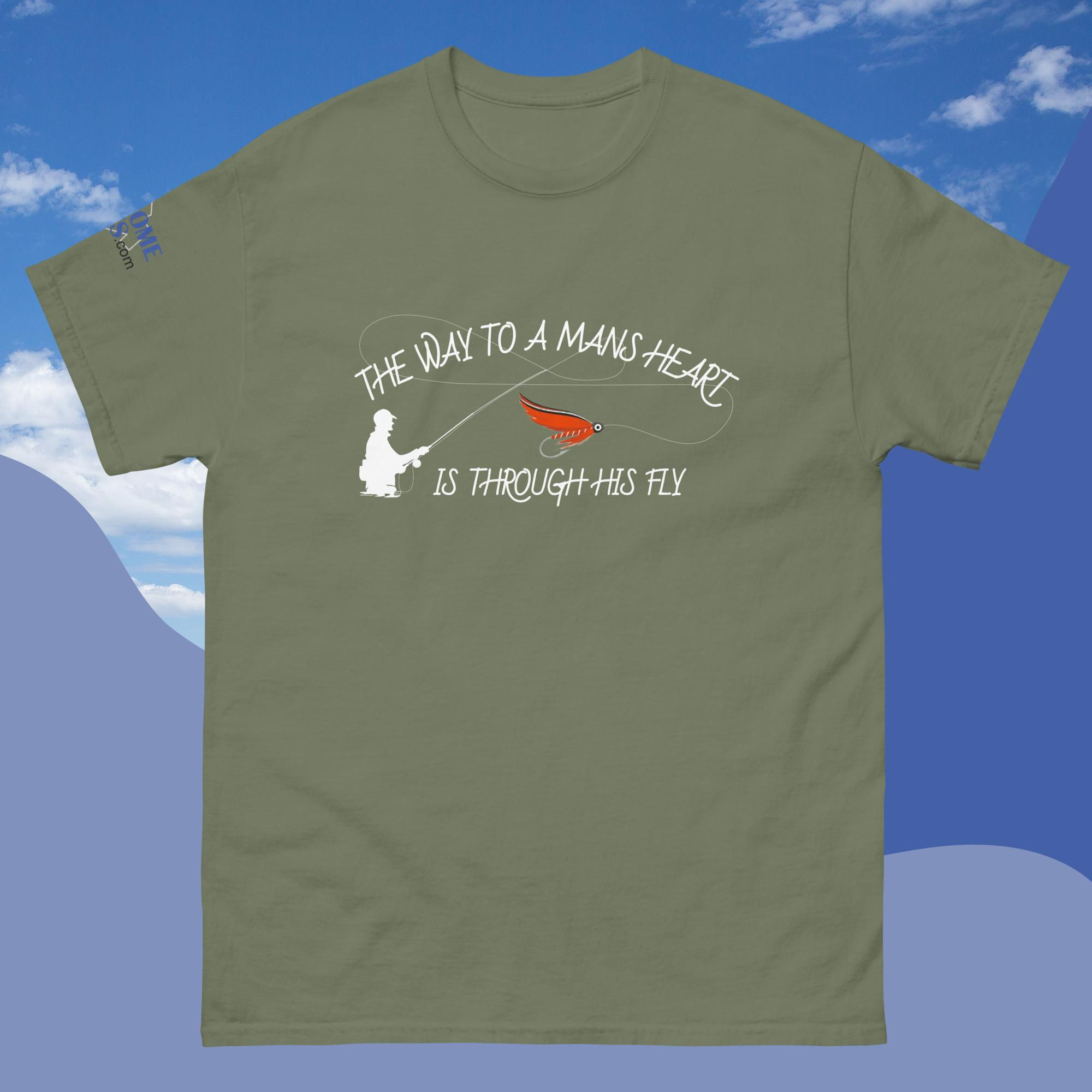 THE WAY TO A MANS HEART- Dark Unisex classic tee