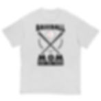Thumbnail: Baseball Mom with bats on light Unisex classic tee