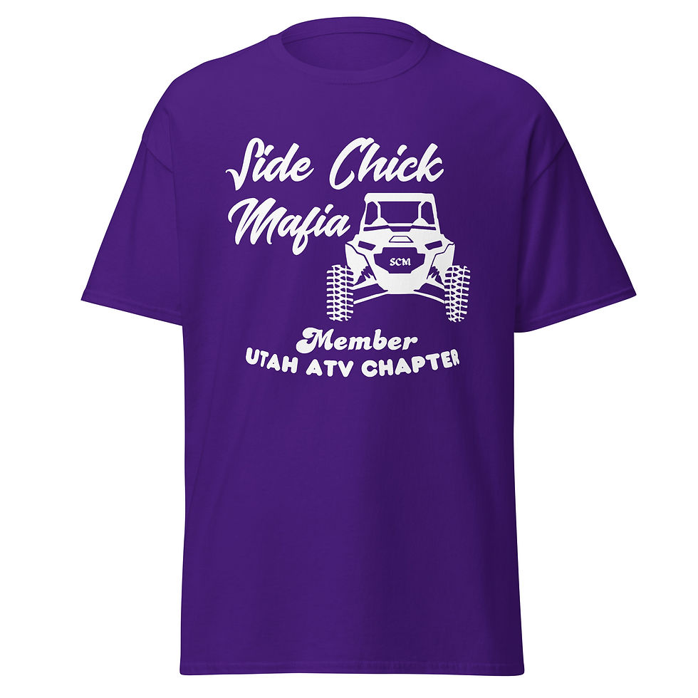 Thumbnail: Side Chick (White) Unisex classic tee