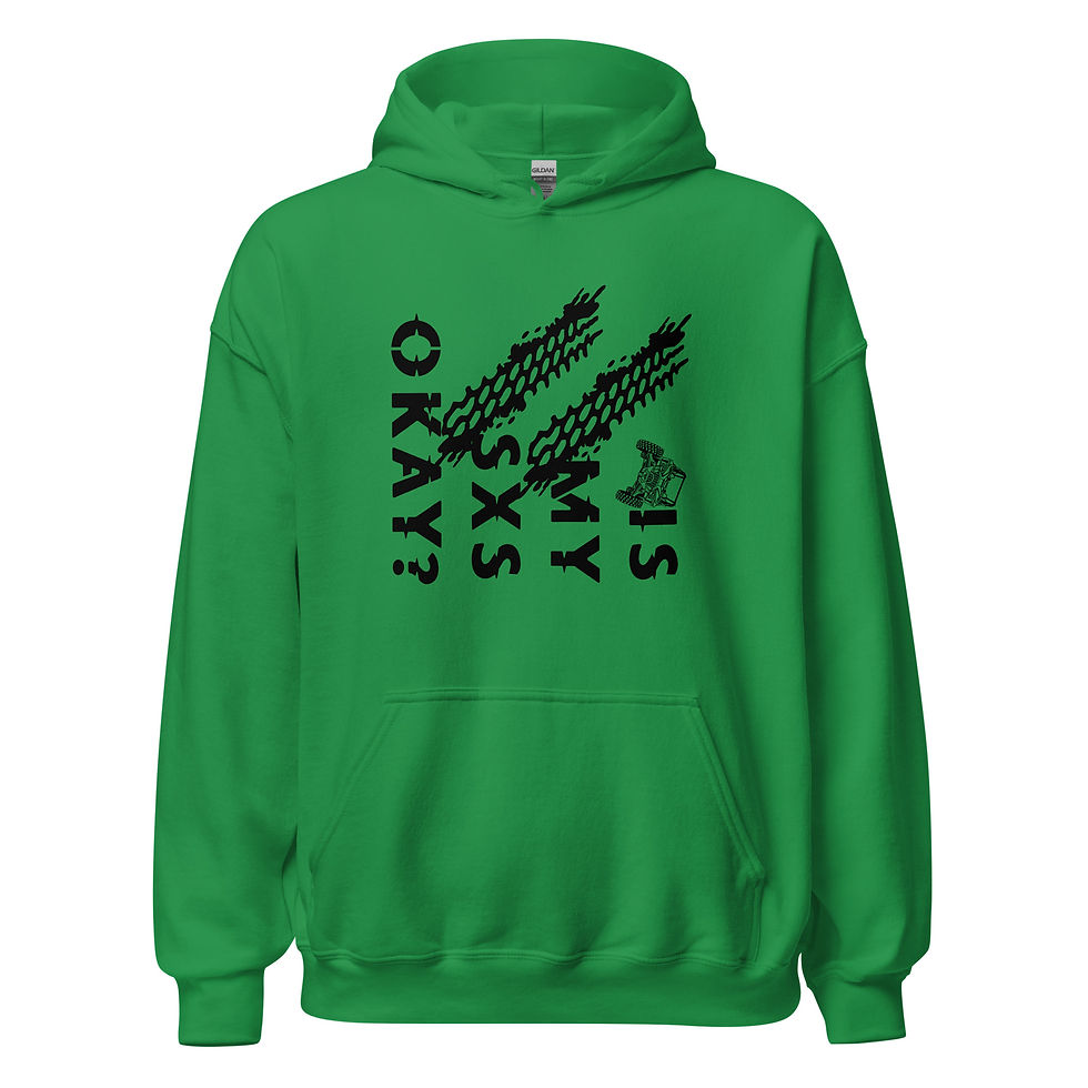 Thumbnail: SXS (Black) Unisex Hoodie