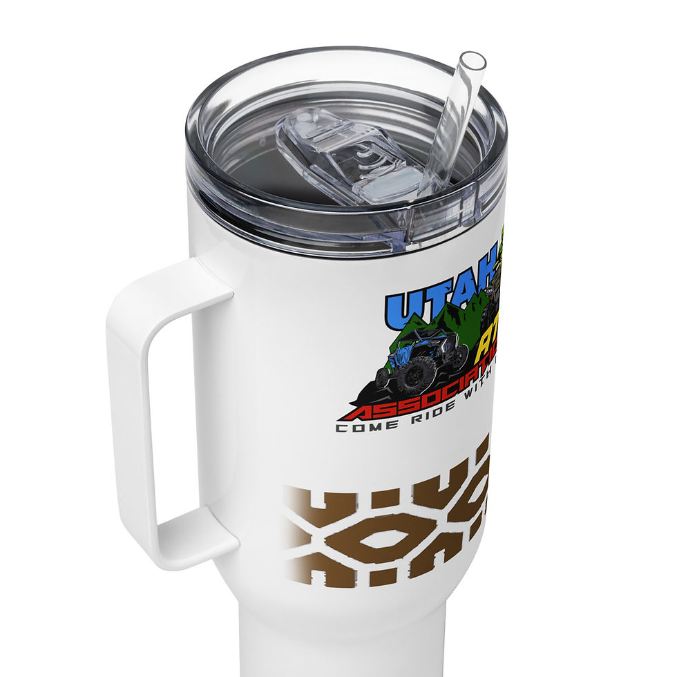 Thumbnail: Utah ATV Club Travel mug with a handle
