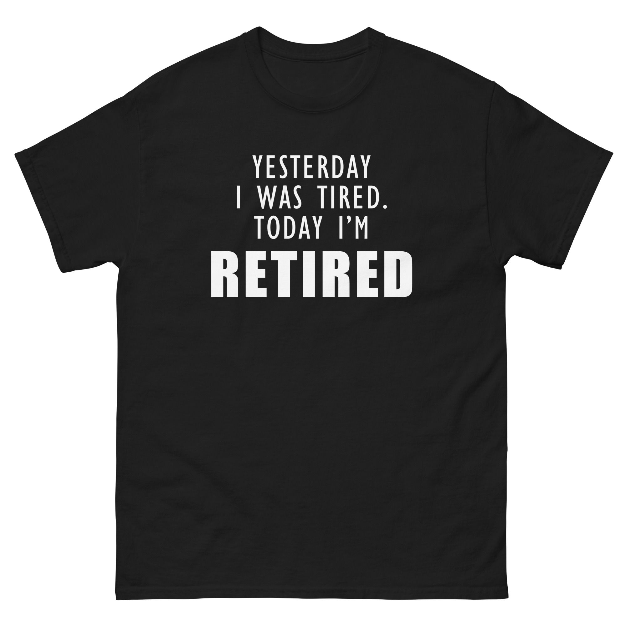 Retired - Unisex classic tee White Print
