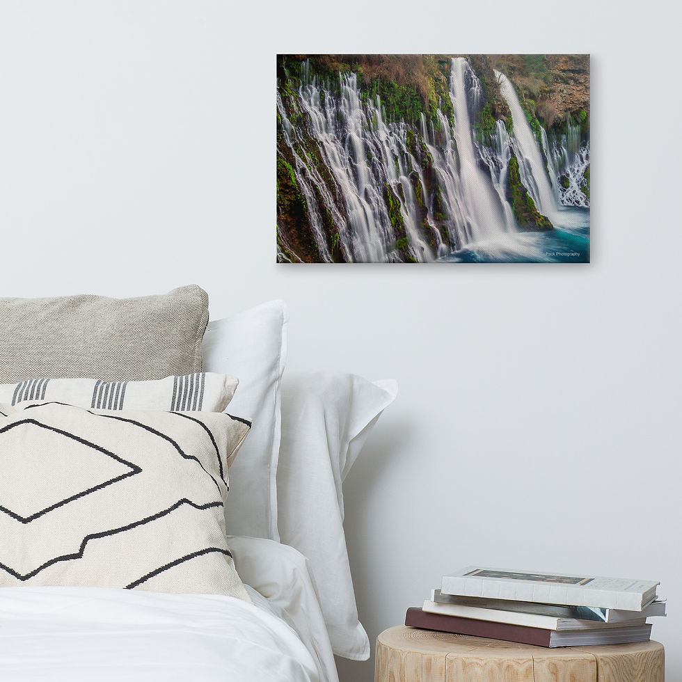 Thumbnail: Burney Falls Canvas Print