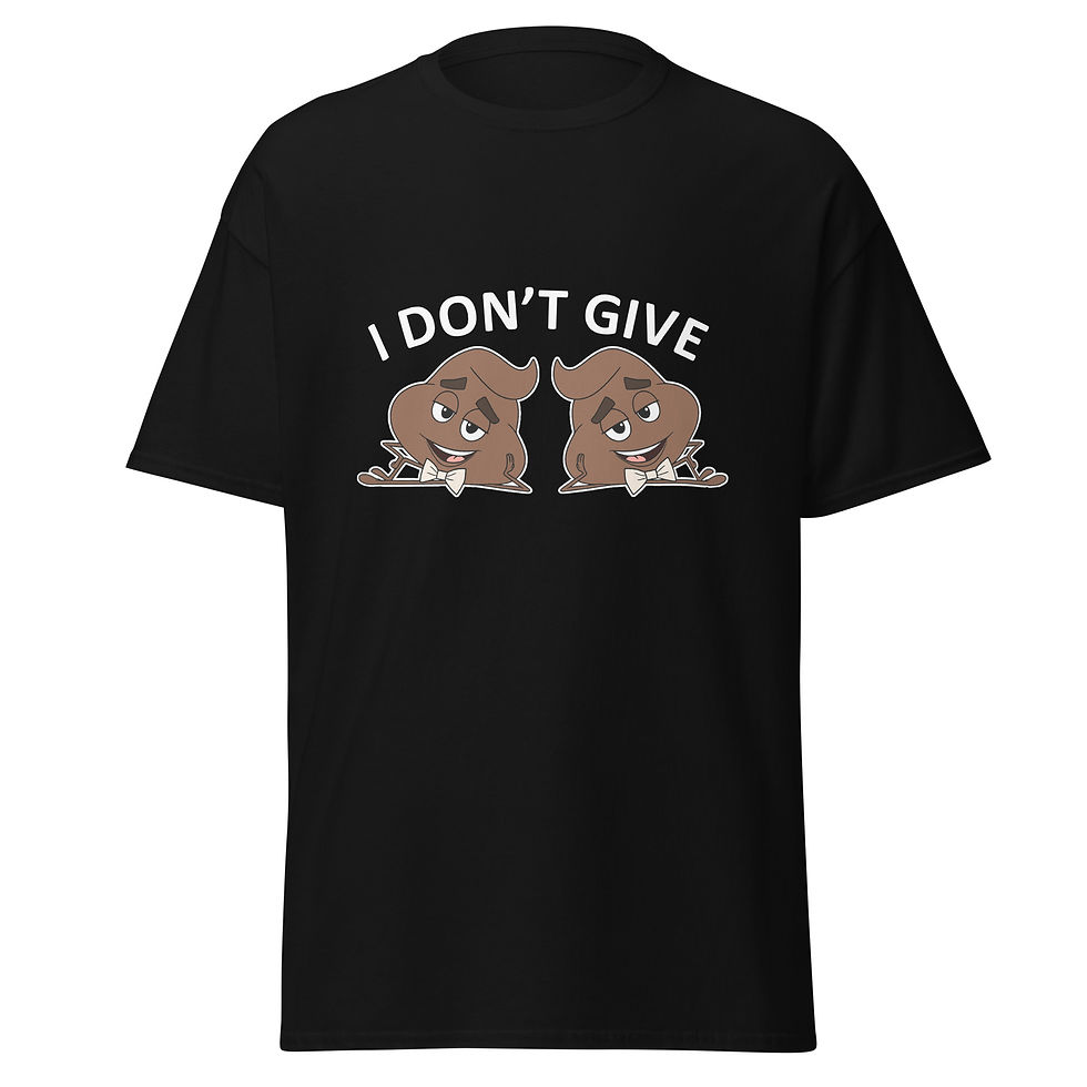 Thumbnail: I don't give 2 sh*ts - Dark Unisex classic tee