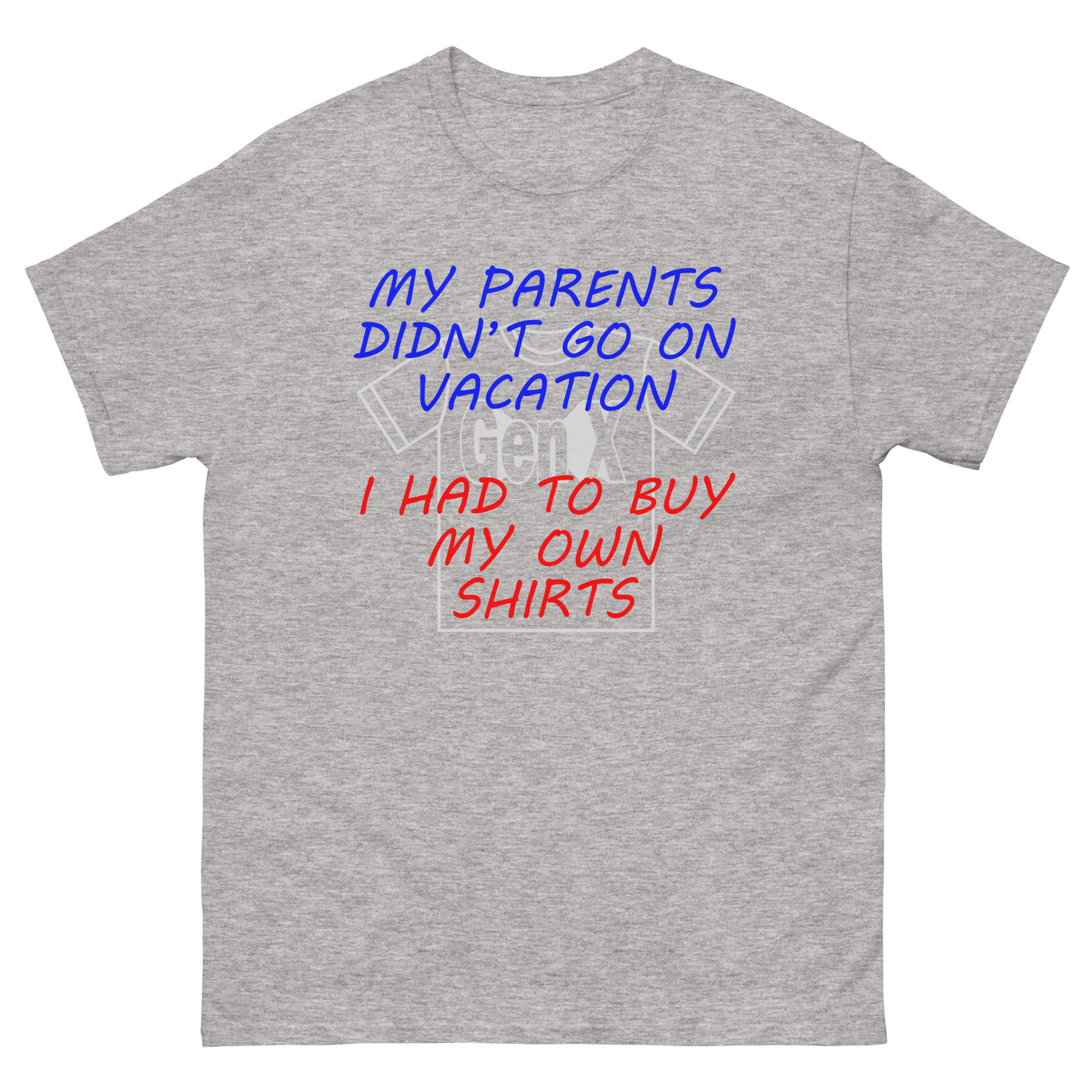 Gen X Vacation Shirt - Light Unisex classic tee