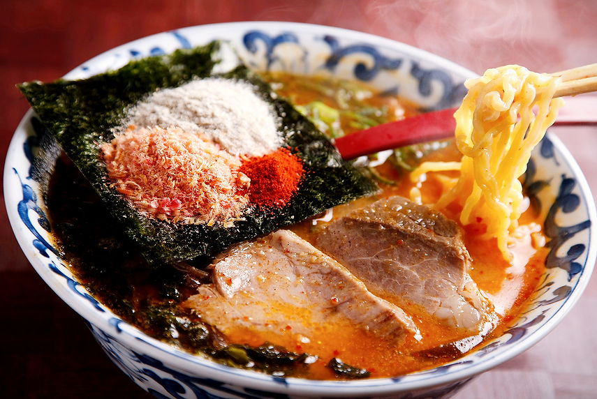 ３種スパイスの味噌ラーメン