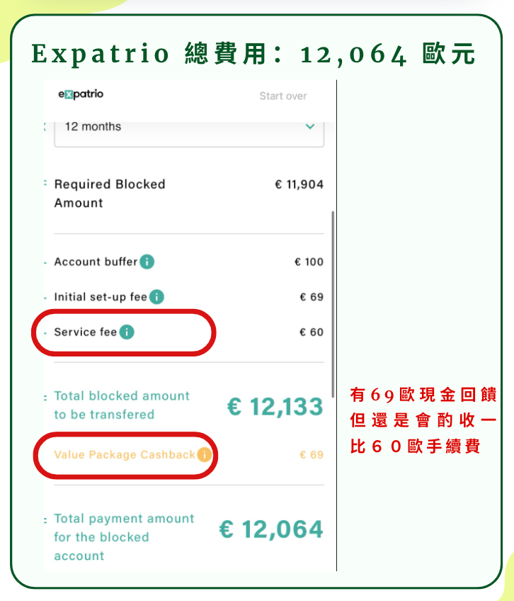 限制提領帳戶Expatrio