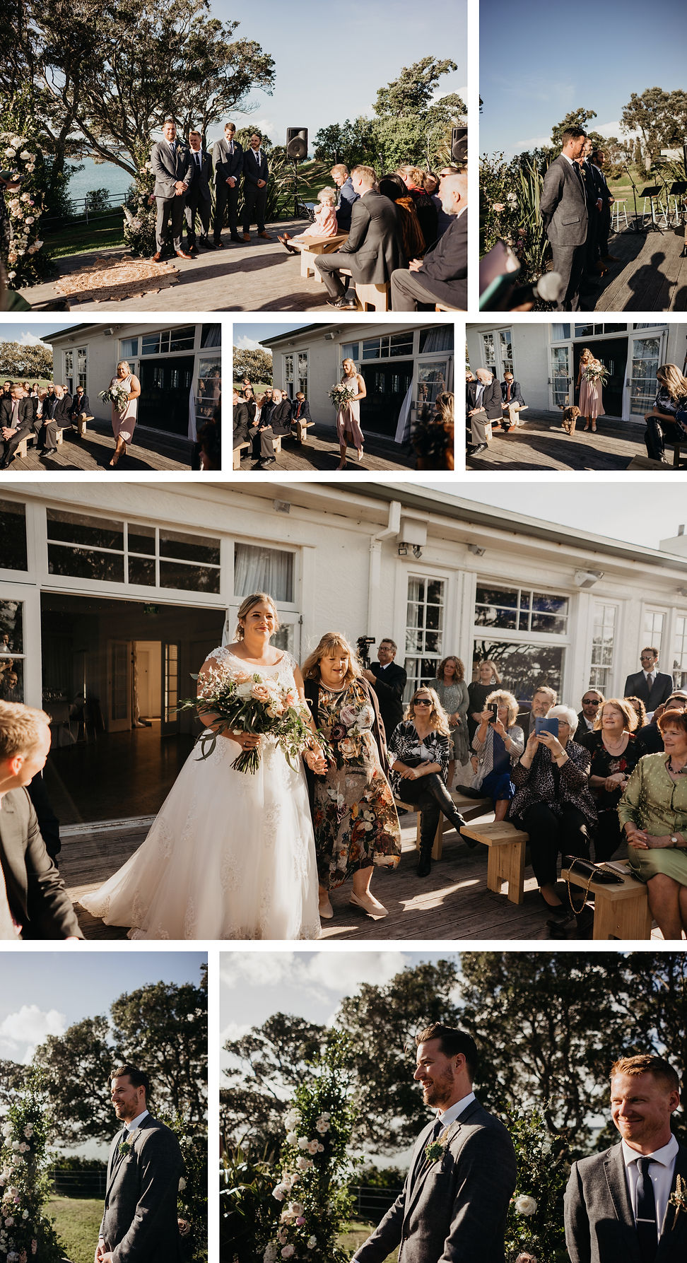 wedding at the officers mess in narrow neck beach, auckland new zealand