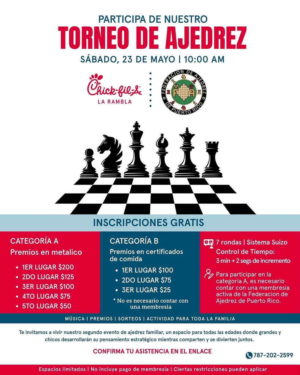 2ndo Torneo Chick-fil-a La Rambla