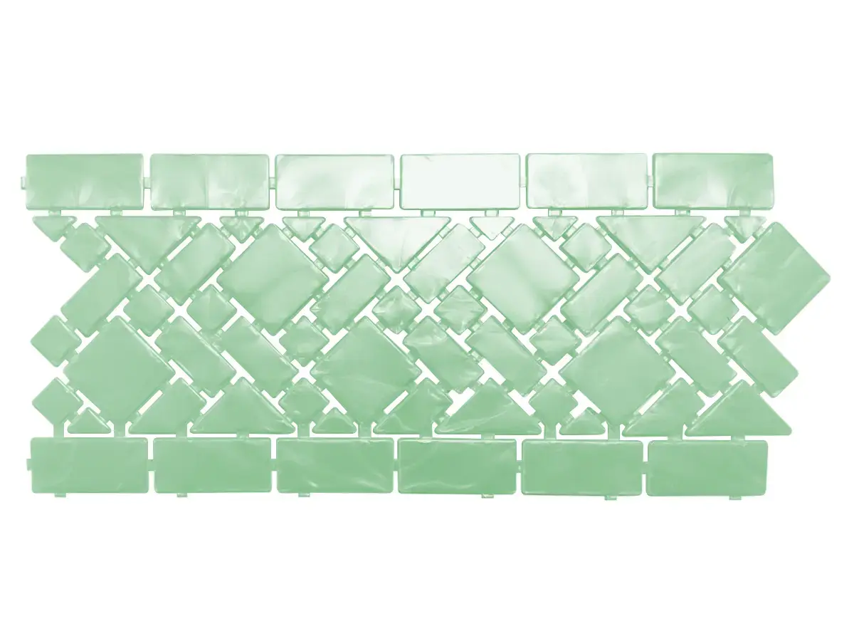 Guarda Ancha Esmeralda Perlado 1 m Lineal