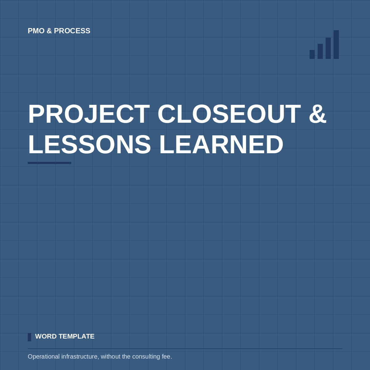 Project Closeout & Lessons Learned Template