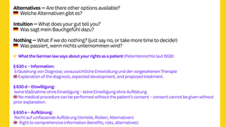 SAFETY CARD ✨Safe and Respected Birth: Knowing Your Rights when Giving Birth in Germany✨