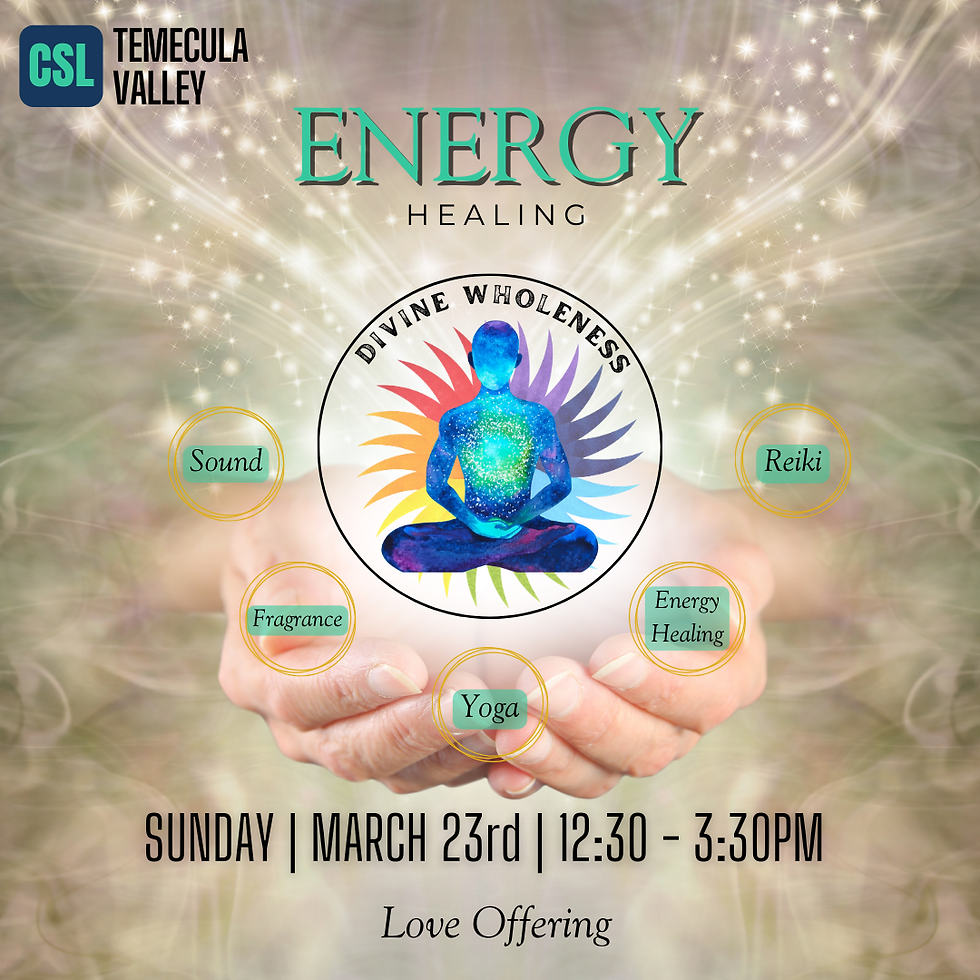 Energy Healing - with Divine Wholeness