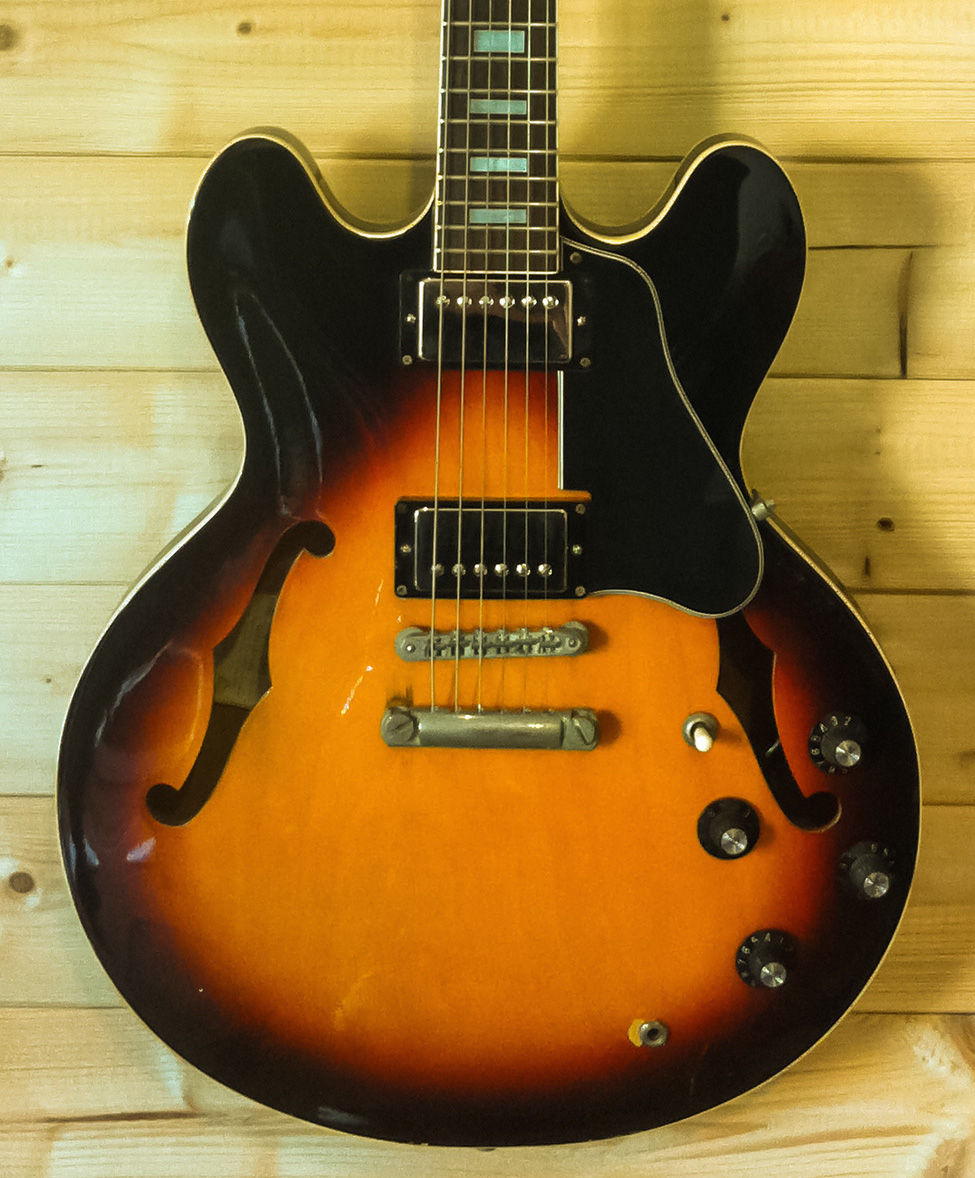 Greco SA-550 (ES 335) PU Seymour Duncan (MIJ 1981)