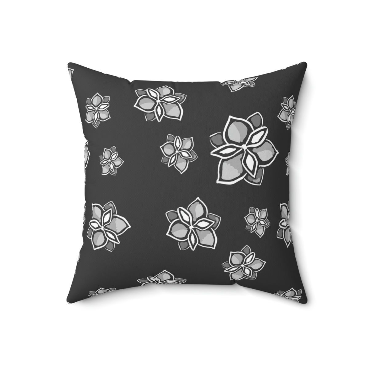 Magnolia Spun Polyester Square Pillow