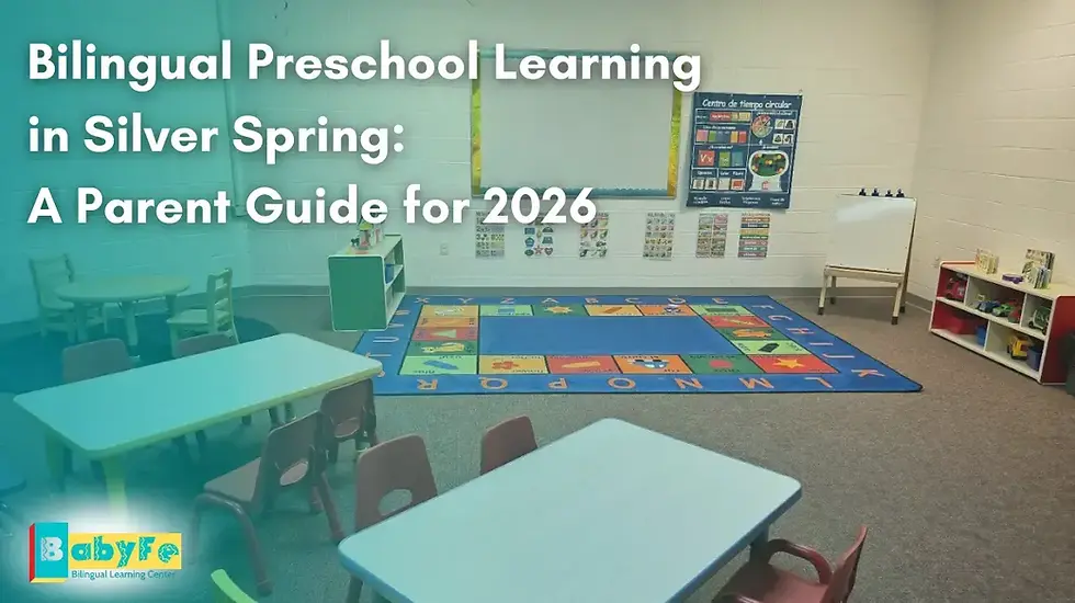 Bilingual Preschool Learning in Silver Spring