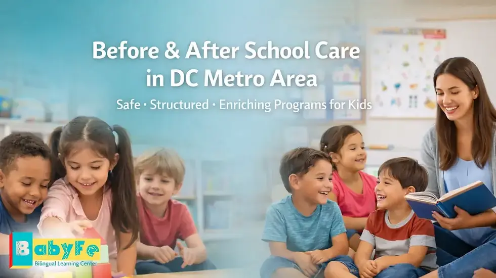 Before and After School Care in DC Metro Area (2026)