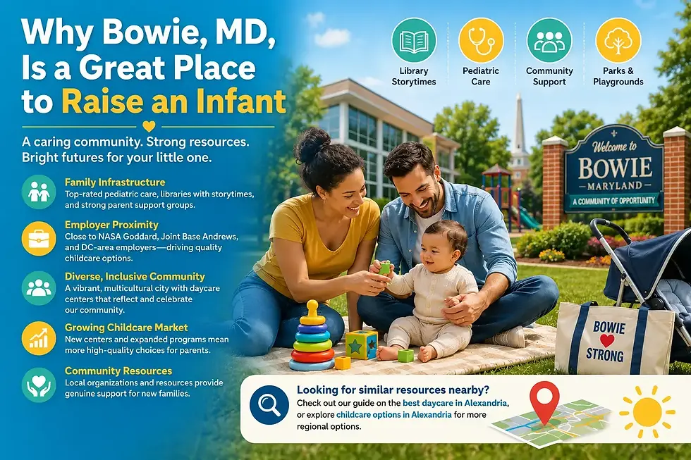 Why Bowie, MD, Is a Great Place to Raise an Infant