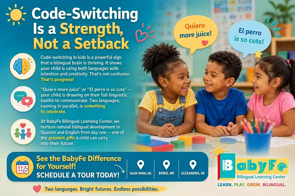 Code-Switching Is a Strength, Not a Setback